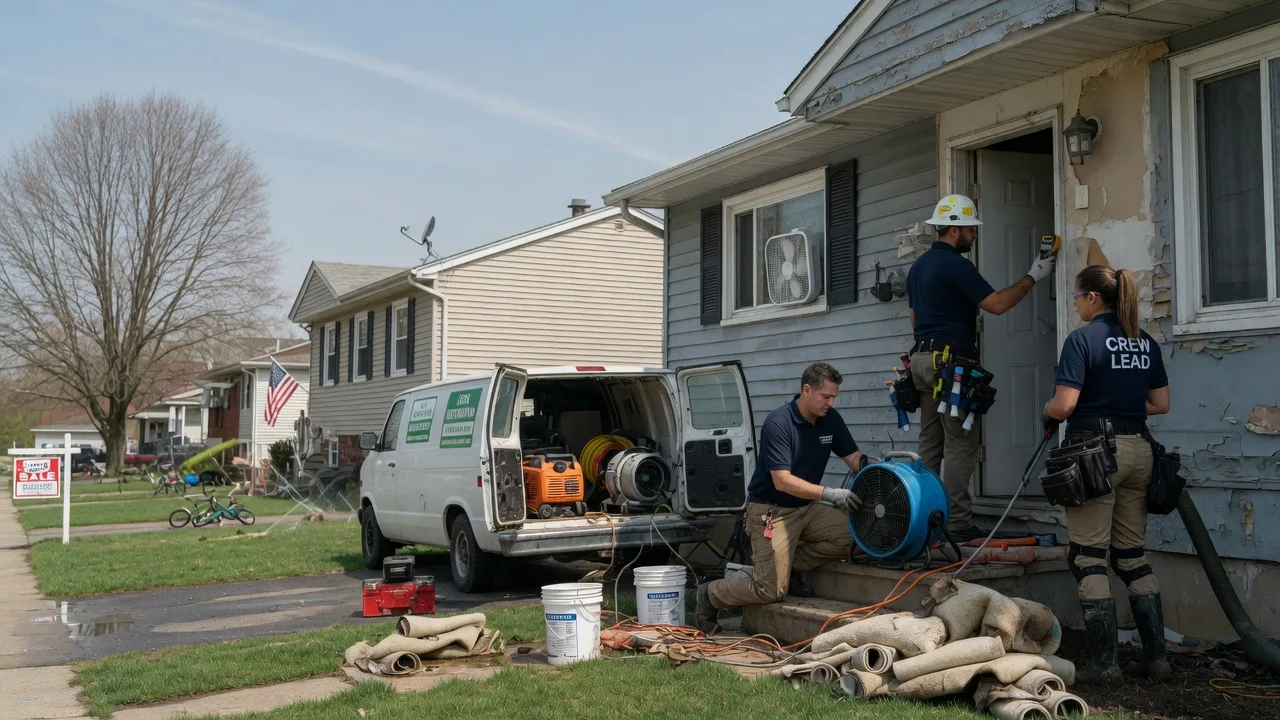 Flood Cleanup in Dover, OH near me