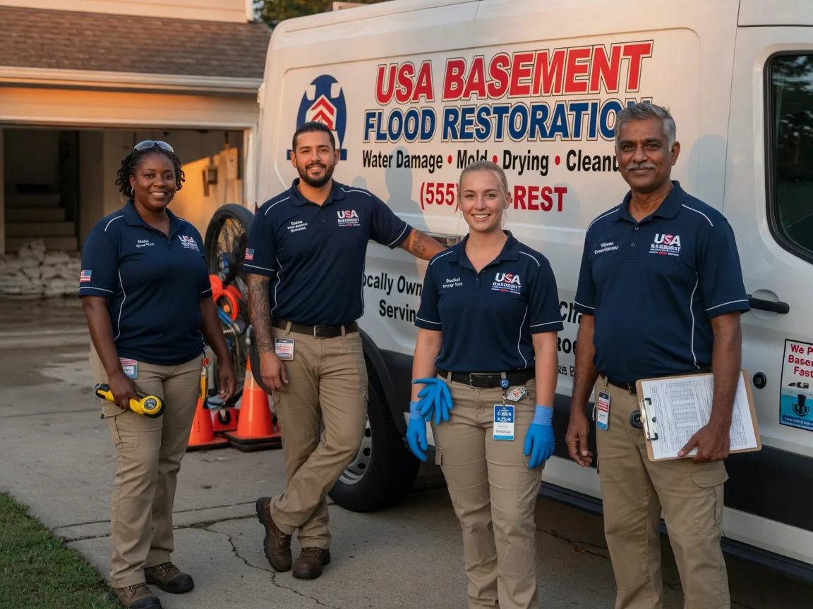 Basement Flood Cleanup company in Dover, OH